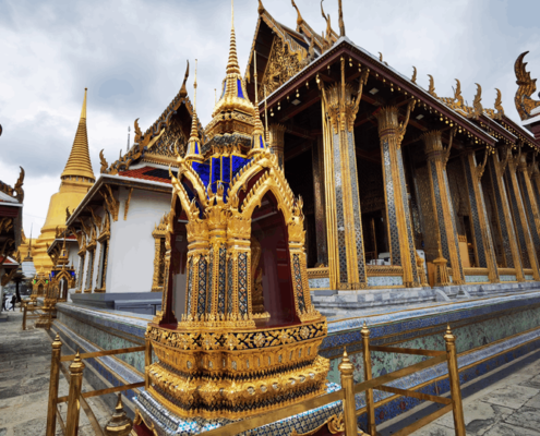 Impression aus dem Großen Palast in Bangkok (Zentralthailand)