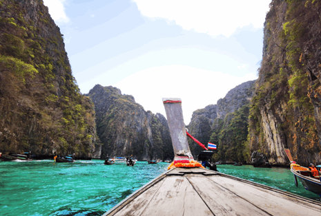 Koh Phi Phi in Südthailand